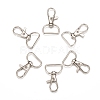 Zinc Alloy Swivel D Rings Lobster Claw Clasps X-E341-8-1