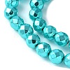 Electroplated Synthetic Non-magnetic Hematite Beads Strands G-B132-B01-01F-3