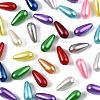 172Pcs 102G ABS Plastic Imitation Pearl Teardrop Beads MACR-FS0002-24-3