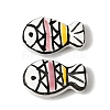 Handmade Porcelain Beads PORC-K012-12B-1