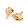 Ion Plating(IP) 304 Stainless Steel Stud Earring Findings STAS-Z175-02G-01-2