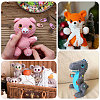 14Pairs 7 Colors Plastic Craft Eyes DIY-CA0007-86B-7