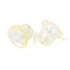 Transparent Acrylic Bead Caps TACR-T028-58E-2