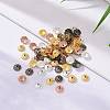 Brass Flower Bead Caps X-KK-O043-02-6