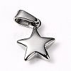 Non-Tarnish 304 Stainless Steel Charms X-STAS-I127-067P-1