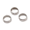 Non-Tarnish 201 Stainless Steel Bead Frames STAS-O130-06P-A-1