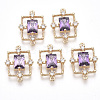 Golden Tone Brass Links Connectors GLAA-R212-14C-1