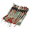 10 Skeins 6-Ply Polyester Embroidery Floss OCOR-K006-A65-1