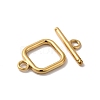 Ion Plating(IP) 304 Stainless Steel Toggle Clasps X-STAS-H212-27G-2