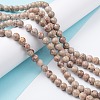 Natural Maifanite/Maifan Stone Beads Strands G-P451-01A-B-2