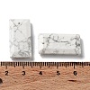 Natural Howlite Pendants G-G063-01H-3