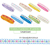 20 Yards 10 Colors Ethnic Style Embroidery Polyester Ribbons SRIB-FG0001-09-2
