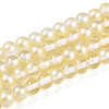 Baking Paint Transparent Glass Beads X1-DGLA-N011-6mm-02-1