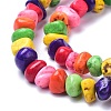 Natural Magnesite Beads Strands TURQ-P001-02A-4