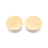 PVD Vacuum Plating 304 Stainless Steel Brooch Cabochon Settings STAS-E547-08L-G-2