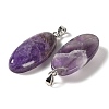 Natural Amethyst Pendants GG-CBACB71-01P-02-2