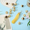 16Pcs Tibetan Style Alloy Cord Ends TIBEP-CA0010-24MG-5