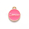 Alloy Enamel Pendants ENAM-S124-01A-03D-3