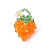 Glass Seed Beaded Pendants PALLOY-MZ01238-01-1