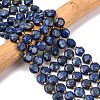 Natural Lapis Lazuli Beads Strands G-C116-A110-01-1