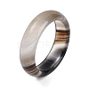Dyed & Heated Natural Agate Finger Rings for Women RJEW-Z075-02C-2