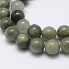 Natural Green Rutilated Quartz Beads Strands G-P325-03-4mm-1