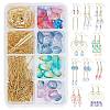 Teardrop Charm Jewelry Set DIY Making Kit DIY-SC0017-59-1