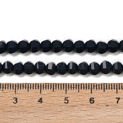 Opaque Glass Beads Strands GLAA-G125-01C-07-1