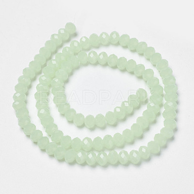 Glass Beads Strands EGLA-A034-J6mm-D01-1