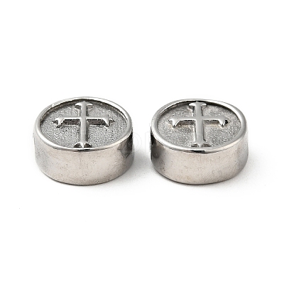 Tarnish Resistant 304 Stainless Steel Beads STAS-C055-04P-1