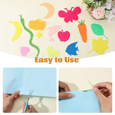 Rectangle Polyester Fabric Sheets DIY-WH0430-934-1