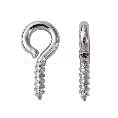 Iron Screw Eye Pin Peg Bails IFIN-S699-01A-P-NF-1