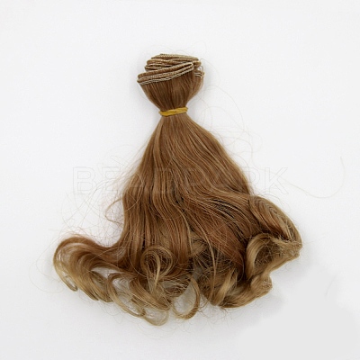 High Temperature Fiber Long Pear Perm Hairstyle Doll Wig Hair DOLL-PW0001-027-05-1