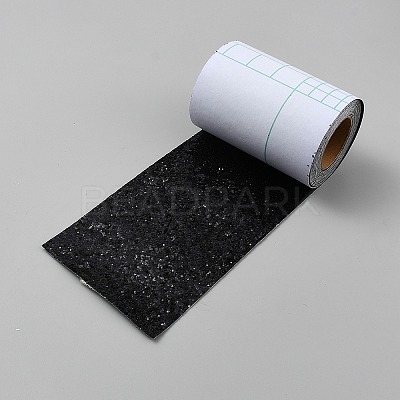 Polyvinyl Chloride Self Adhesive Tape with Paillette DIY-WH20066-011A-1