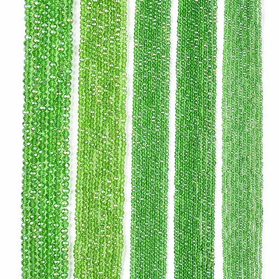 Electroplate Glass Beads Strands EGLA-A044-T4mm-B11-1