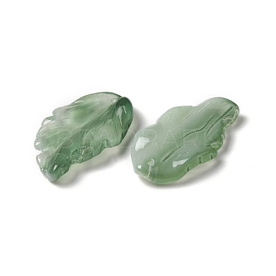 Dyed & Heated Glass Pendants X1-GLAA-B009-06A-1
