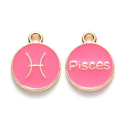 Alloy Enamel Pendants LS-X-ENAM-S124-01B-03H-1