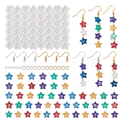 DIY Earring Making Kits DIY-TA0004-76-1