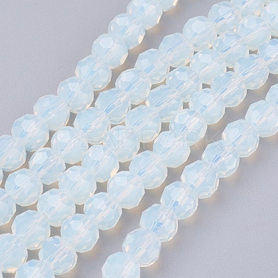 Opalite Beads Strands X-EGLA-J042-6mm-31-1