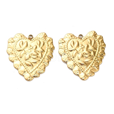 304 Stainless Steel Pendants STAS-C152-19A-G-1