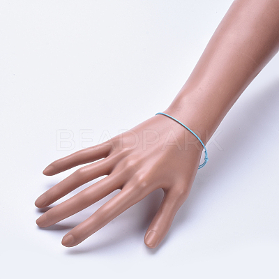 Eco-Friendly Korean Waxed Polyester Cord Bracelet Making BJEW-JB04256-09-1