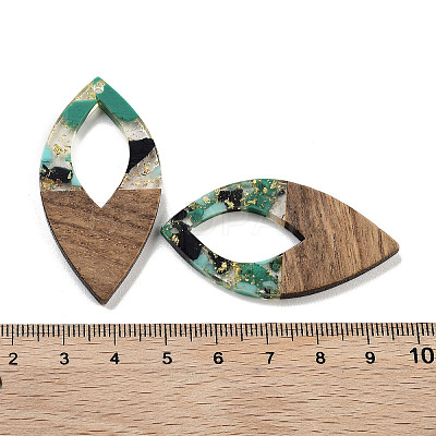 Walnut Wood Pendants FIND-Z050-06G-1