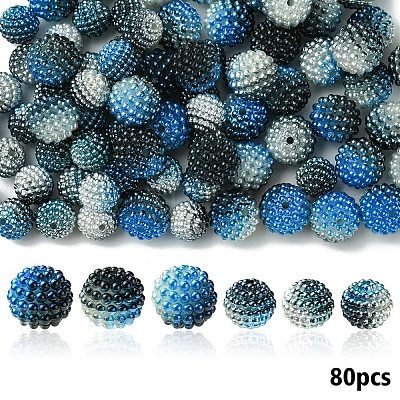 Imitation Pearl Acrylic Beads OACR-YW0002-04B-04-1