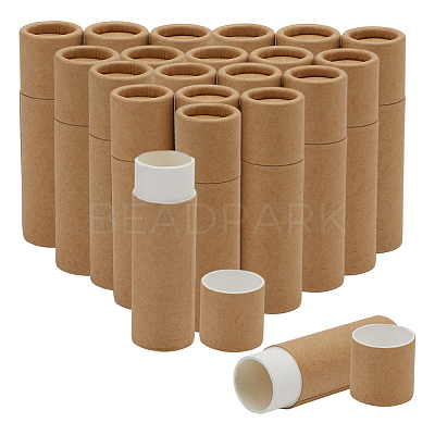 Kraft Paper Empty Lipstick Bottle AJEW-WH0752-063-1