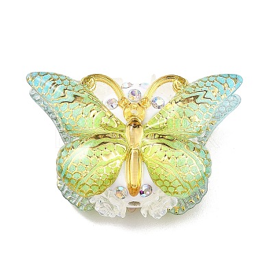 Polymer Clay Rhinestone Beads CLAY-NH0001-07A-1