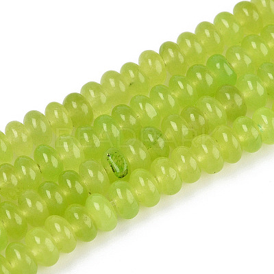 Dyed Natural White Jade Beads Strands X-G-T139-59A-12-1