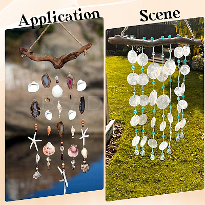 1Pc Driftwood Branch Hook Branch Hanger Rack AJEW-SP0002-31C-1