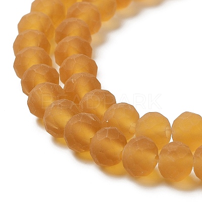 Transparent Glass Beads Strands EGLA-A034-T6mm-MD04-1
