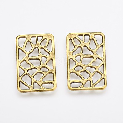 Tibetan Style Alloy Pendants X-TIBEB-A101726-AG-FF-1