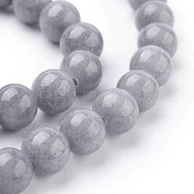 Natural Mashan Jade Beads Strands DJAD-8D-29-1